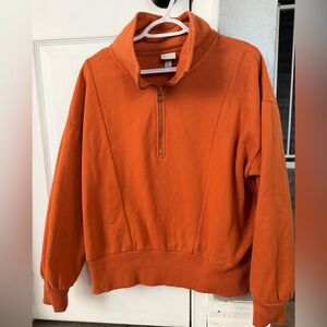 A New Day Women’s Quarter Zip Sweatshirt Pullover